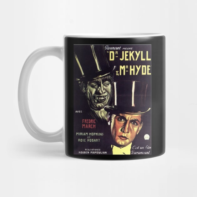 Classic Horror Movie Poster - Dr. Jekyll and Mr. Hyde by Starbase79